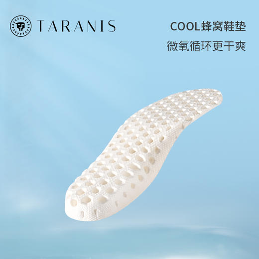 泰兰尼斯儿童运动学生蜂窝高弹舒适避震清凉透气吸汗中大童鞋垫   TAJB15007 商品图4