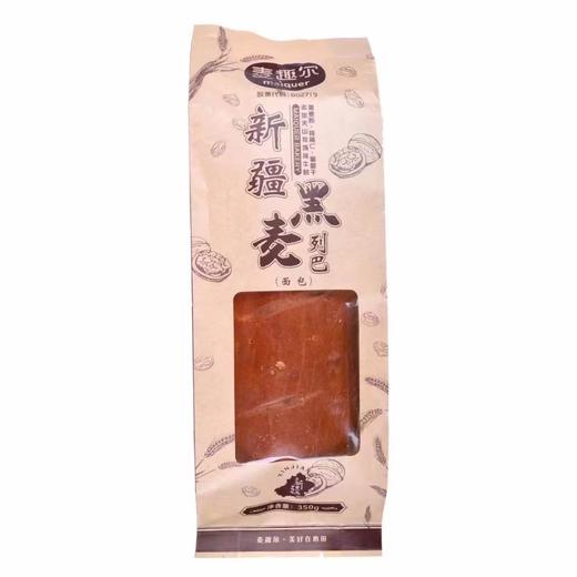 麦趣尔牌新疆黑麦列巴面包350g/袋 商品图0