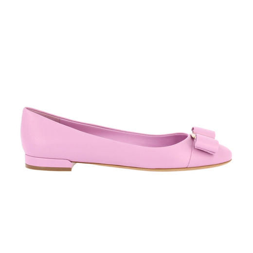 FERRAGAMO 菲拉格慕 女士皮鞋 紫色 688732 商品图0