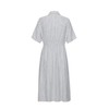 2楼米茜尔服饰浅灰条纹连衣裙 商品缩略图1
