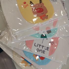 卡通婴幼儿吸汗巾