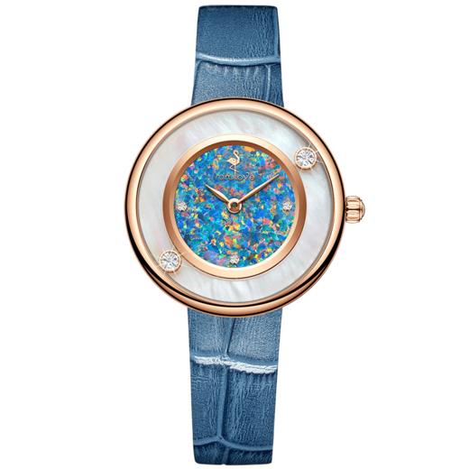 【ROROLOVE】邂逅Enchanted系列  天然钻石腕表 10分天然钻石简约气质手表女正品女表腕表 （3钻刻度2钻转动） 商品图0