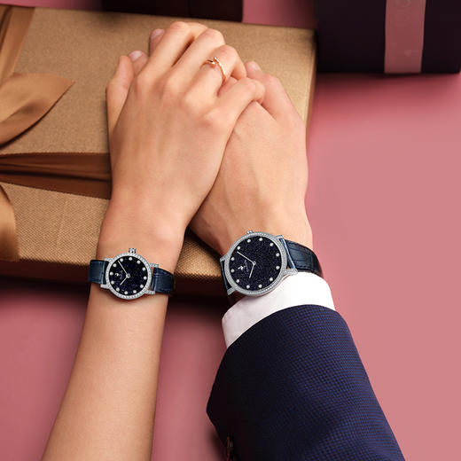 【ROROLOVE】情侣Lover系列 天然钻石手表女情侣款一对表 情人节礼物（118/80颗钻） 商品图9