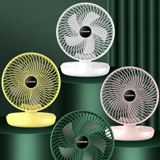 跨境新款usb迷你折叠壁挂小风扇办公室桌面家用台式便携小电风扇 商品图10