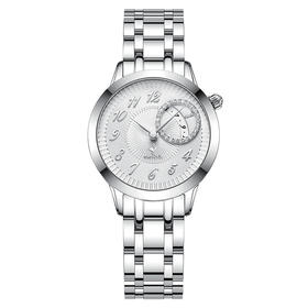 【ROROLOVE】情侣Lover系列 天然钻石腕表 精钢表带情侣款钻石手表进口机芯送礼（30/25颗钻石）