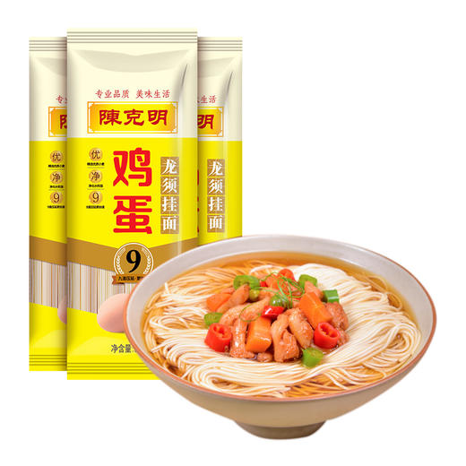陈克明鸡蛋龙须挂面800g 商品图0
