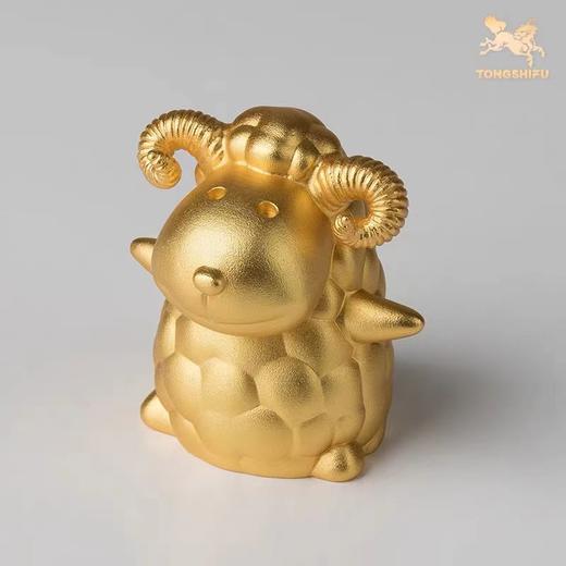 铜师傅 全铜真金鎏镀摆件《金韵天成十二生肖》家居饰品 生肖摆件 商品图2