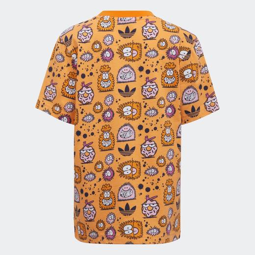 小阿迪三叶草Kevin Lyons联名小童装运动短袖套装HF7551 商品图3