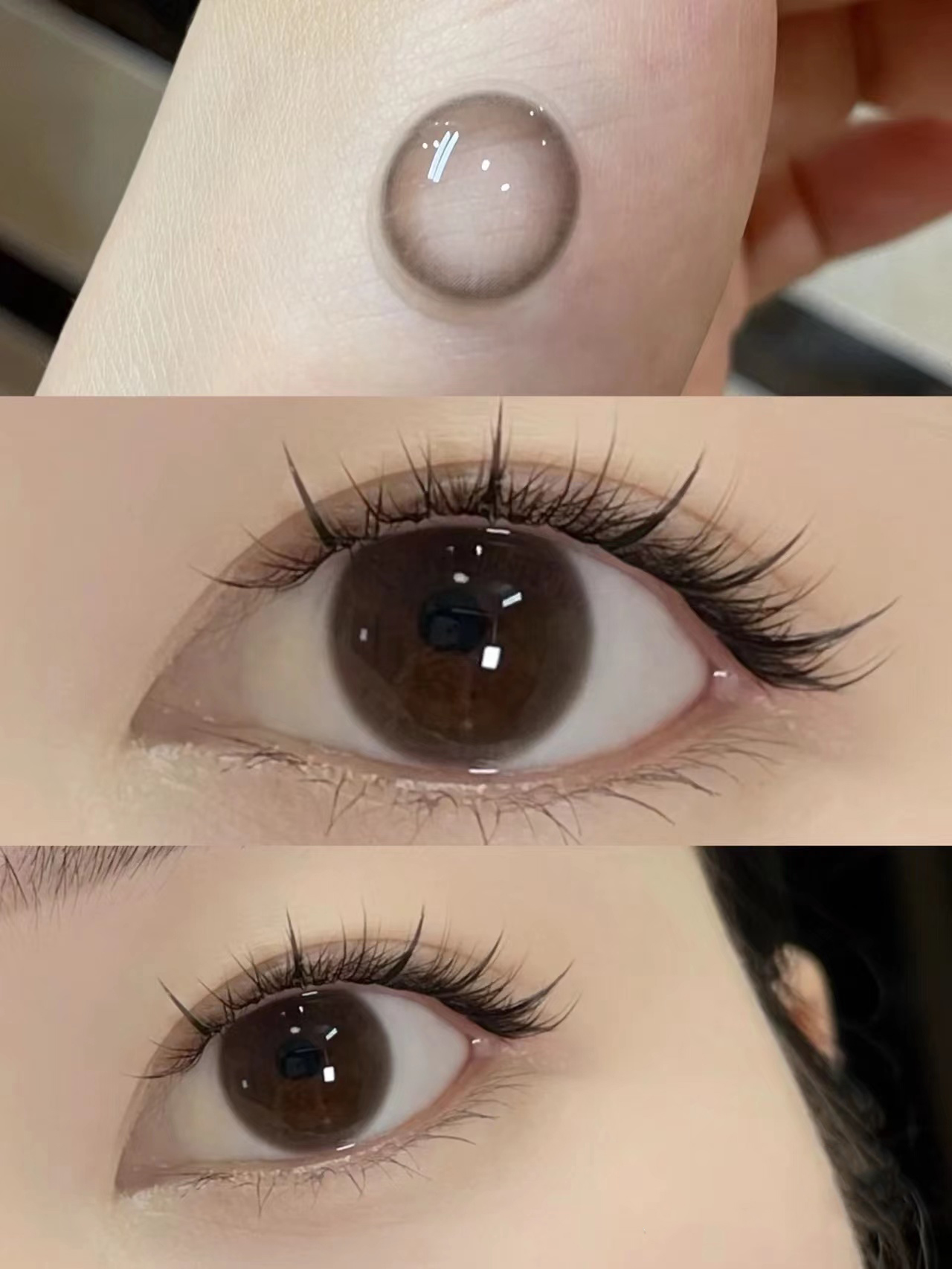 Hancon 燕麦可可 半年抛 2片 14.2mm 着色13.4mm 基弧8.6 含水38% 新锐国货