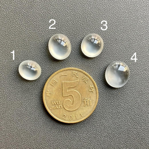 玻璃种翡翠蛋面 商品图8