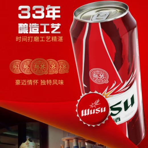 大红乌苏啤酒 500ml*12听  【BC】【ZW】 商品图3