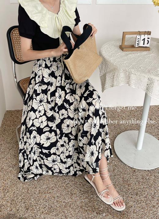 女碎花半裙07025 商品图1