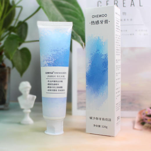 限时活动拍1发5【热感亮白黑科技】ONEWOO热感牙膏，乳香成分，保护口腔环境 商品图4
