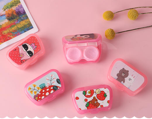 700小盒子隐形眼镜盒美瞳盒子伴侣盒批发一件代发 商品图6