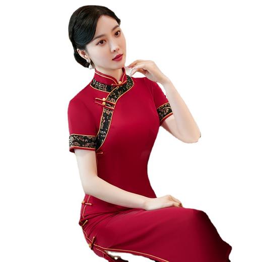 中国风气质中年女妈妈高贵时尚日常旗袍裙  SYG365 商品图4