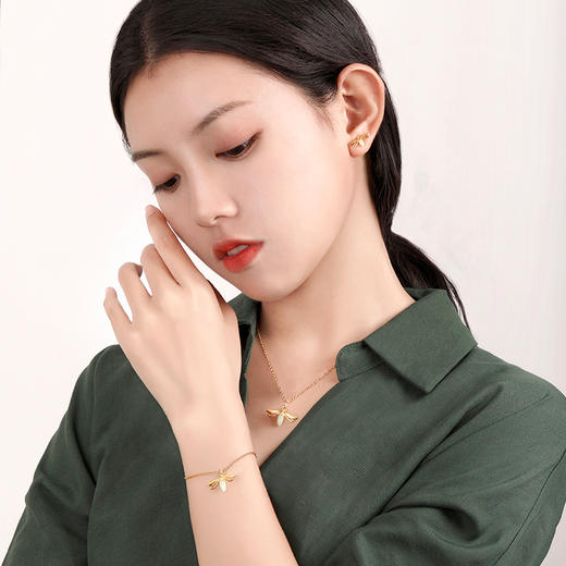 微光流萤饰品 | COSTAR首饰手作，925银镀18k金，私人定制，浪漫好礼 商品图1