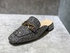 IUIU SECOND春夏水钻金属饰扣方头穆勒拖  U21CM34301 商品缩略图3