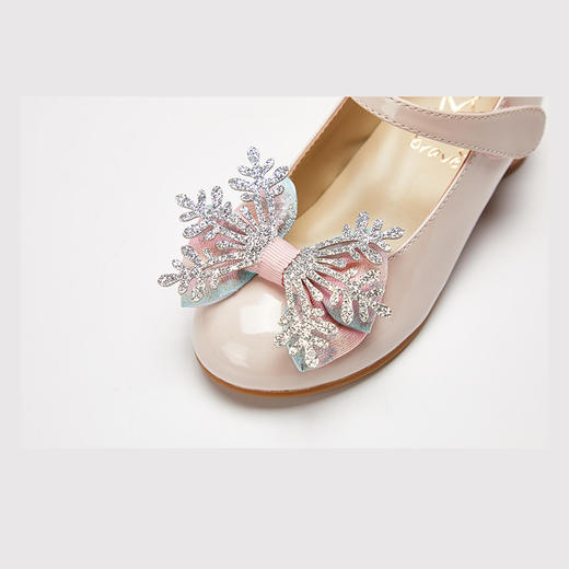 非质量问题不退哦~PB 雪花蝴蝶结爱心跟单鞋 商品图1