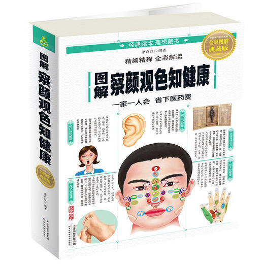 【心如健推荐】图解察颜观色知健康 商品图0