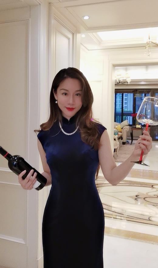 明月优选—新长款金丝绒高弹旗袍 商品图1