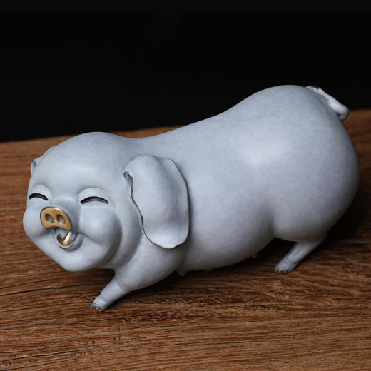 纯铜福气猪 圆满 开心猪 生肖 商品图4
