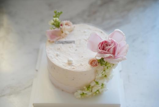 调味奶油蛋糕 | 芝士玫瑰覆盆子 - 花开玫瑰（图片为6寸） 商品图0