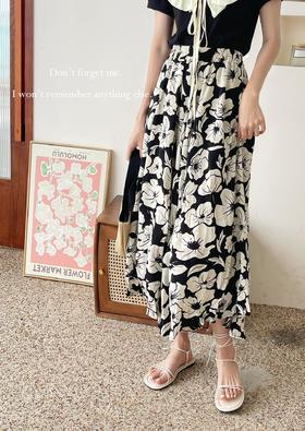 女碎花半裙07025