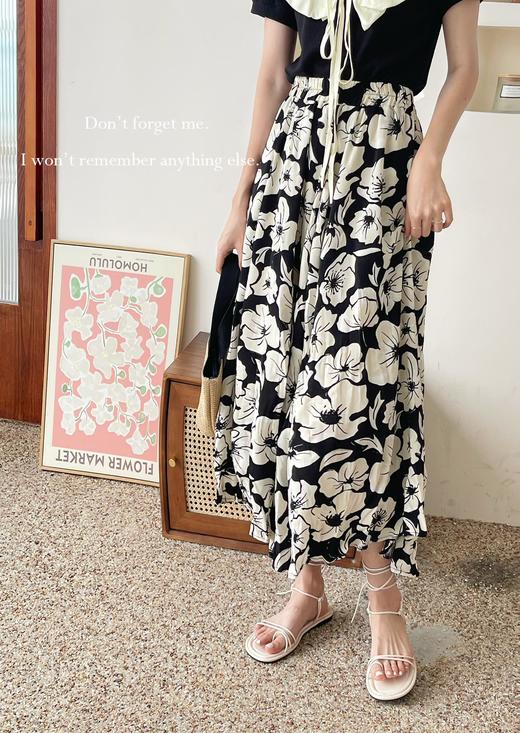 女碎花半裙07025 商品图0