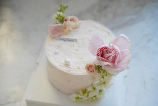 调味奶油蛋糕 | 芝士玫瑰覆盆子 - 花开玫瑰（图片为6寸） 商品图1