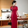 中国风气质中年女妈妈高贵时尚日常旗袍裙  SYG365 商品缩略图1