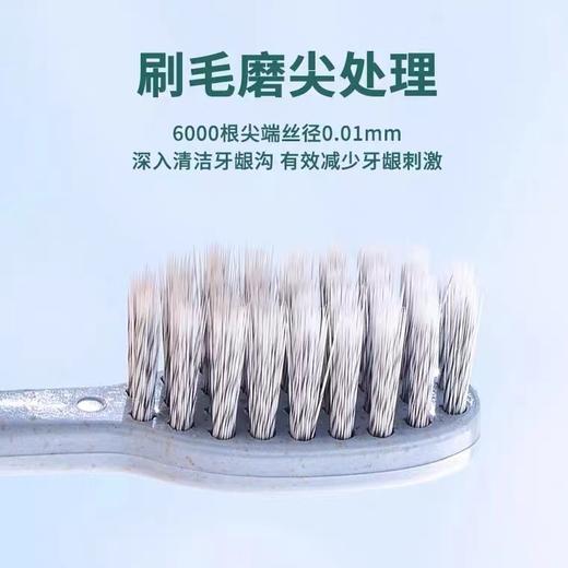 单支装米客牙刷 软毛中小刷头 独立收纳装 商品图2