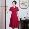 JC-JY5051喜婆婆婚宴装婚礼服裙女年轻款宴会大码洋气结婚连衣裙 商品缩略图0