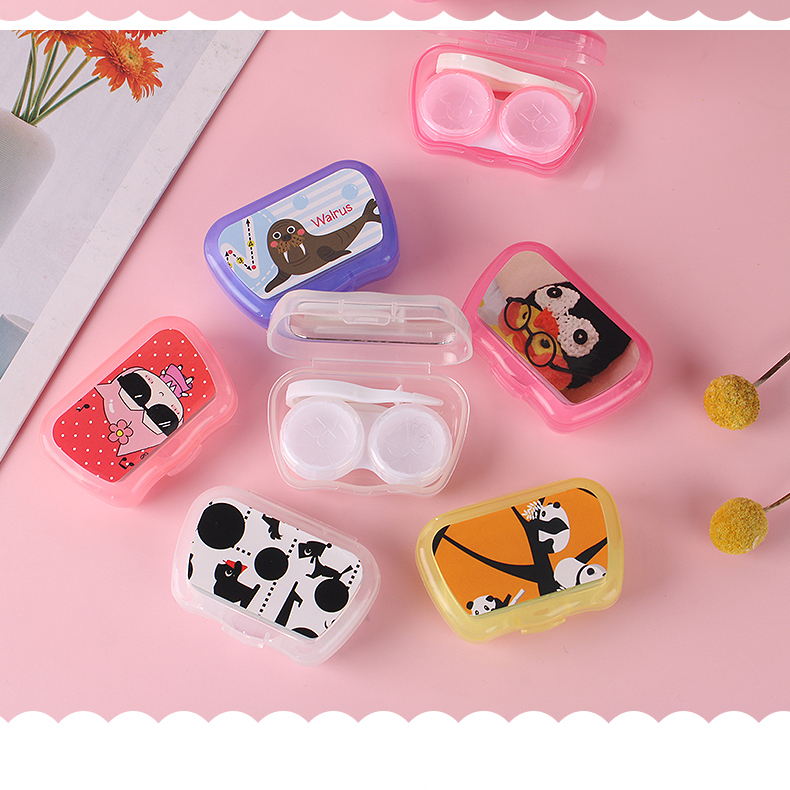 700小盒子隐形眼镜盒美瞳盒子伴侣盒批发一件代发