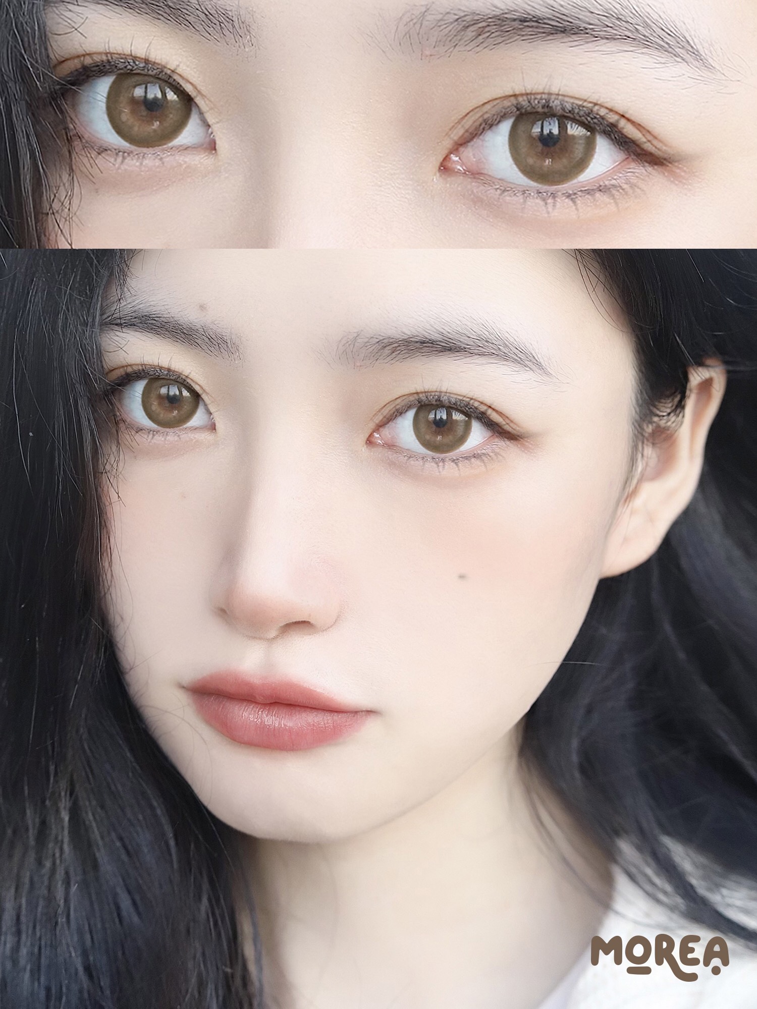 MOREA年抛隐形眼镜 私立校花14.5mm 1副/2片-VVCON美瞳商城19