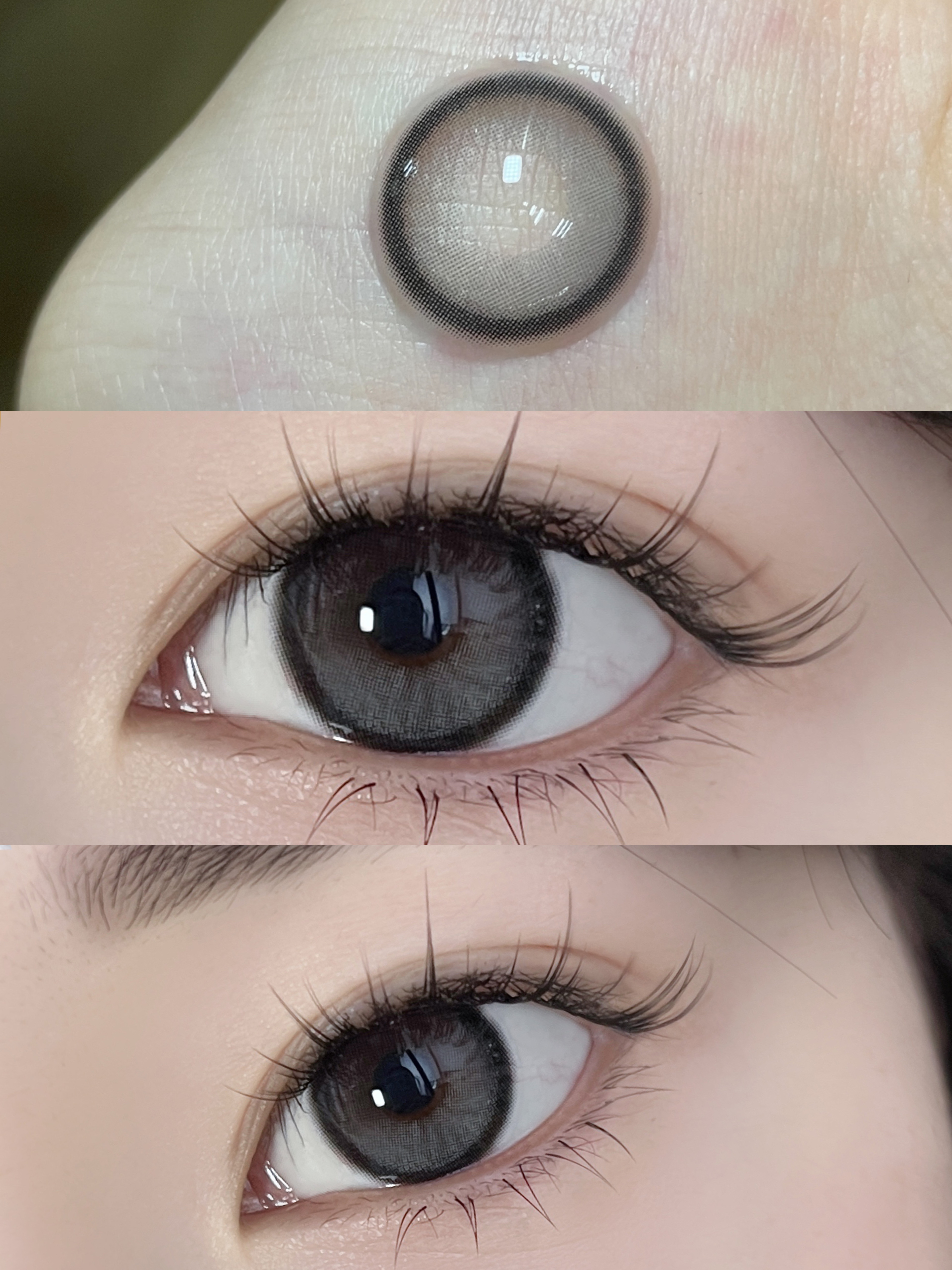 AlleCon 年抛隐形眼镜 半糖牛乳14.5mm 1副/2片-VVCON美瞳商城8