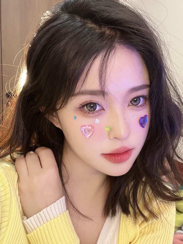 AlleCon 年抛隐形眼镜 半糖牛乳14.5mm 1副/2片-VVCON美瞳商城11