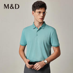 名盾短袖t恤衫男夏新款简约休闲polo衫商务翻领短袖T恤百搭针织衫