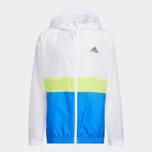 小阿迪春夏中大童薄外套adidas儿童运动防风梭织夹克HE2562 商品图1