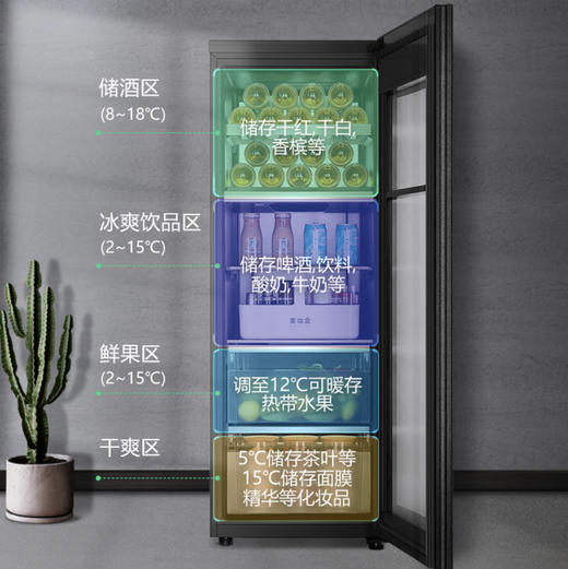 卡萨帝冰吧LC-190WSGAU1暮云黑 商品图2