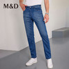 【菁英同款】名盾男士夏季弹力牛仔裤修身薄款直筒长裤男36406 商品缩略图2