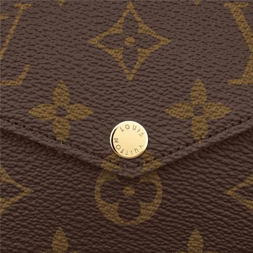 LOUIS VUITTON 路易·威登 经典老花配色帆布牛皮POCHETTE FÉLICIE 链条包 M61276 商品图5