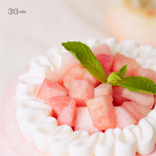 迷你多肉蜜桃蛋糕，可选4英寸0kt 商品图3