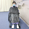 移护康法兰绒防风保暖轮椅毯老人居家护理懒人简易收纳长短款毛毯 商品缩略图2