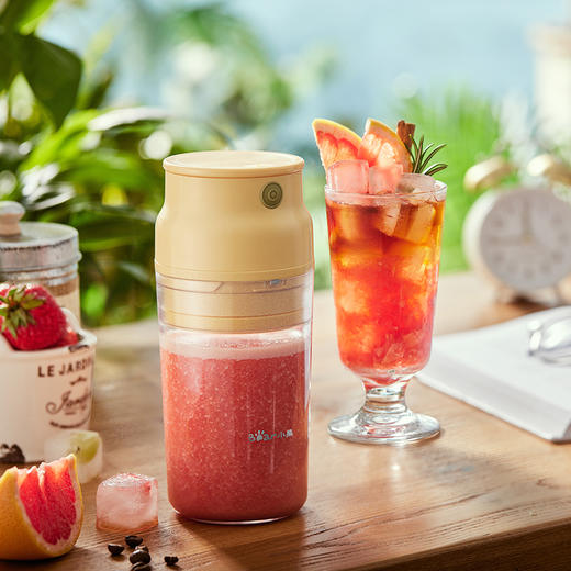 【小程序】小熊料理机打果汁榨汁杯 LLJ-Q04B5 黄色 商品图7