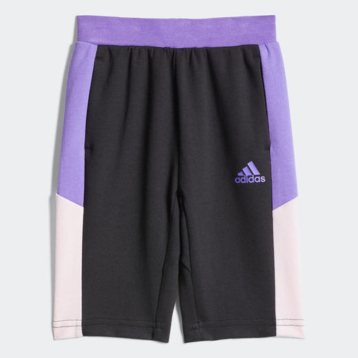 小阿迪女童宝宝套装夏季婴儿拼色夏装运动短袖两件套HD7545 商品图1