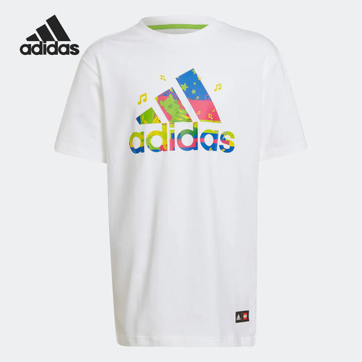 小阿迪2022夏季TEELEGO乐高大童运动T恤HB9878 商品图0