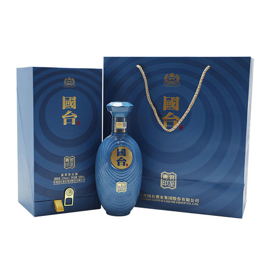 贵州国台酒 酱香型白酒53度500ml 君至青印 商品图3