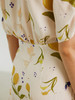 HeyDress原创柠檬碎花连衣裙女夏季法式收腰褶皱短款气质印花裙子 商品缩略图2