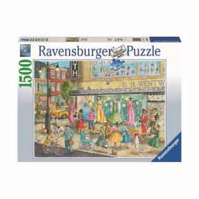 Ravensburger拼图 平面拼图1500片时尚的街角RAVC164592