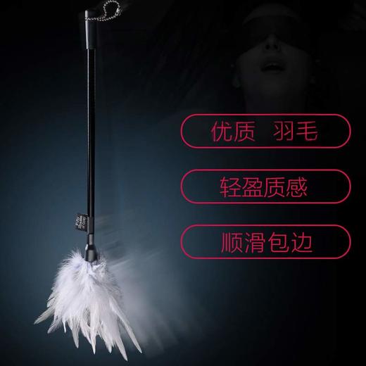 英国50度灰挑逗羽毛棒SM打屁屁手拍前戏调教情趣成人用品 商品图1
